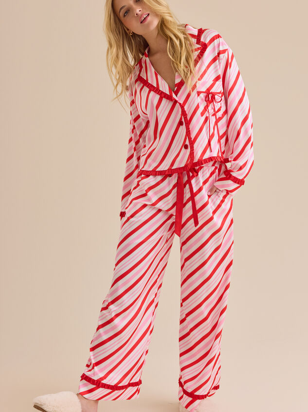 Candy Cane Sleep Pants - TULLABEE