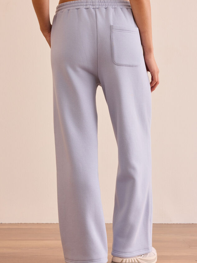 Snuggle Bow Sweatpants Detail 5 - TULLABEE