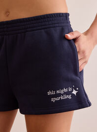 This Night Is Sparking Shorts Detail 2 - TULLABEE