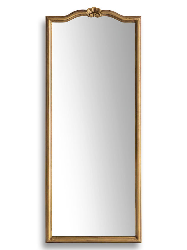 Adele Gilded Wood Mirror - TULLABEE