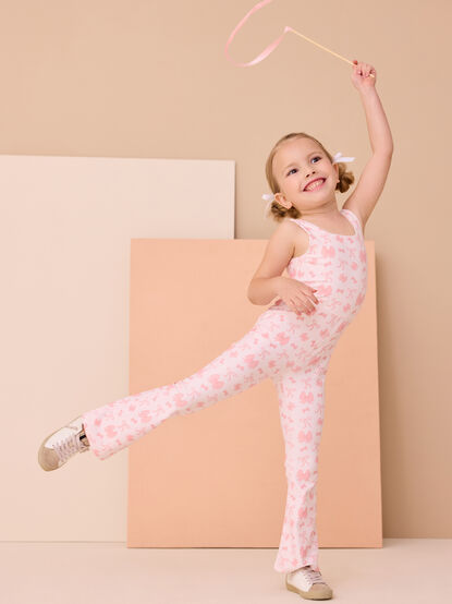 Bows Flare Jumpsuit - TULLABEE
