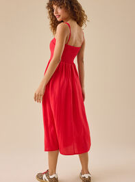 Clarke Ruffle Tiered Maxi Dress Detail 4 - TULLABEE