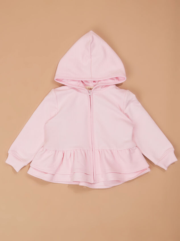 Pia Peplum Hoodie Detail 2 - TULLABEE