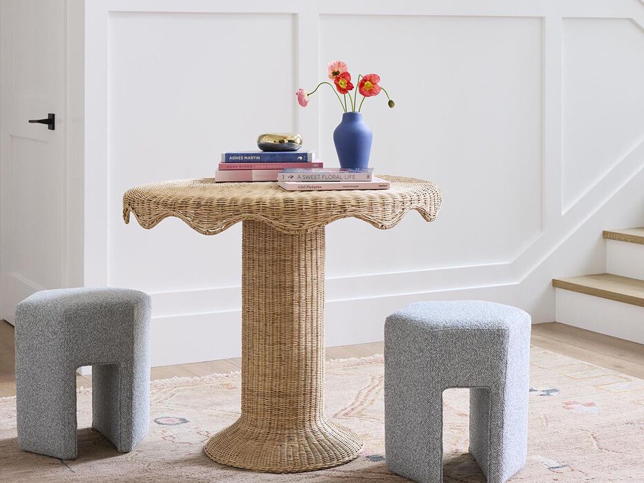 Marina Woven Bistro Table - TULLABEE - 