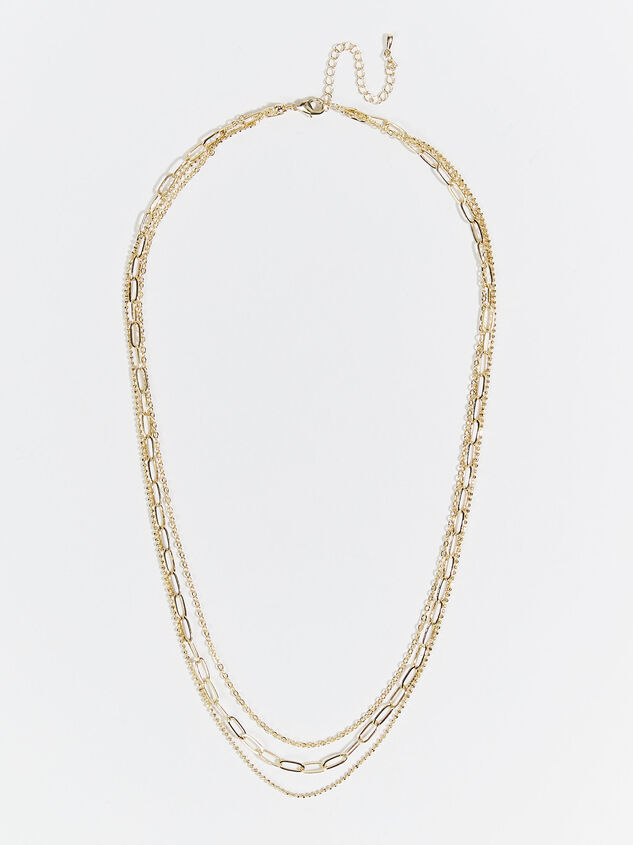 18k Gold Aliyah Necklace Detail 2 - TULLABEE