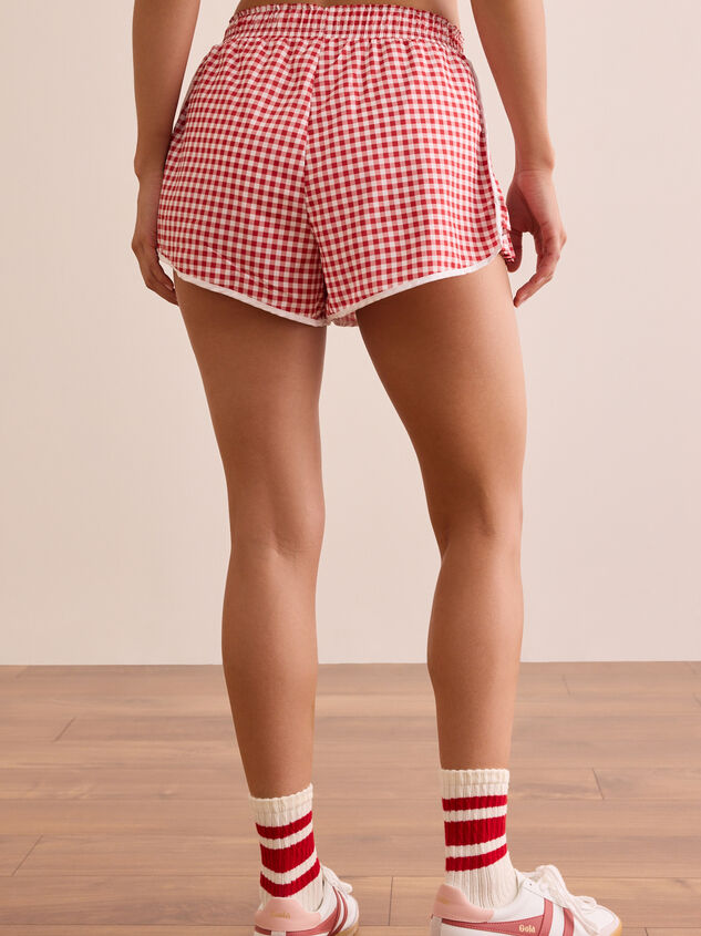 Court Check Shorts Detail 4 - TULLABEE