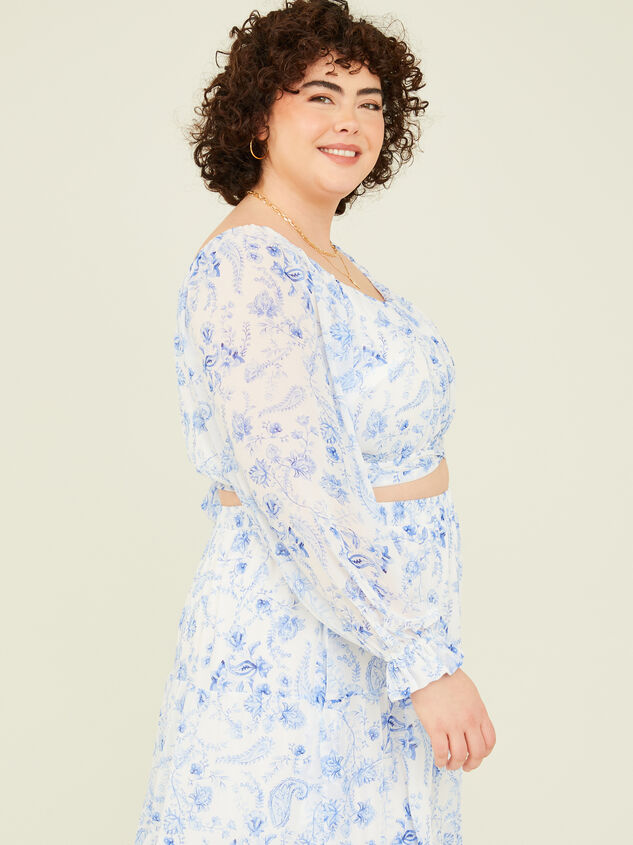 Bliss Floral Top Detail 4 - TULLABEE