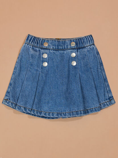 Diana Denim Skort - TULLABEE
