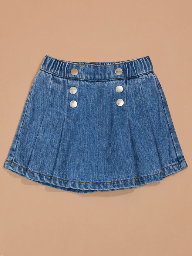 Diana Denim Skort - TULLABEE