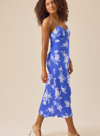 Tessa Floral Maxi Dress Detail 4 - TULLABEE
