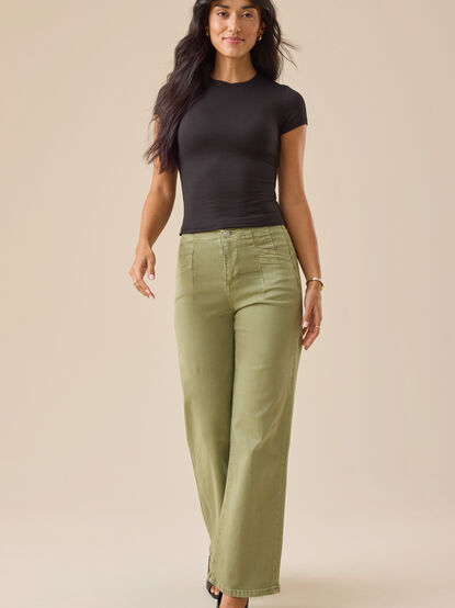 Noa Seamless Fitted Tee - TULLABEE