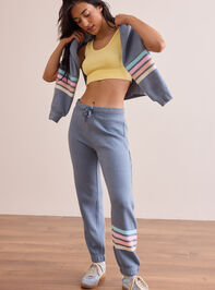 Recharge Striped Joggers - TULLABEE