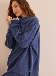 Balanced Ease Ribbed Mockneck Detail 4 - TULLABEE