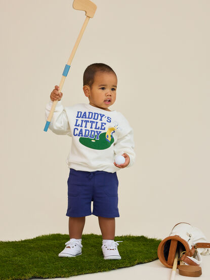 Daddy's Little Caddy Graphic Sweatshirt - TULLABEE