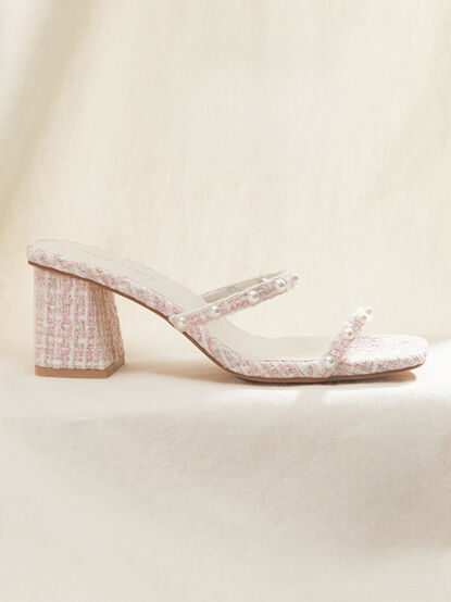 Opal Plaid Heels - TULLABEE