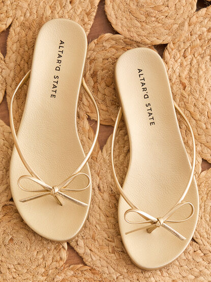 Michelle Bow Sandals - TULLABEE