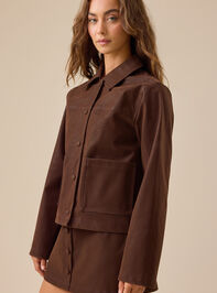 Iris Suede Jacket Detail 4 - TULLABEE
