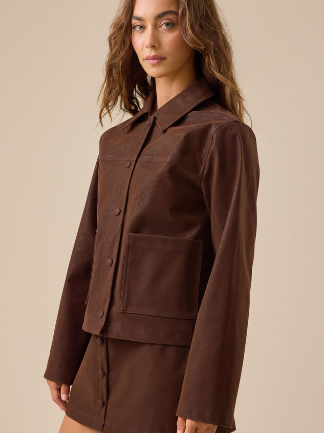 Iris Suede Jacket Detail 4 - TULLABEE