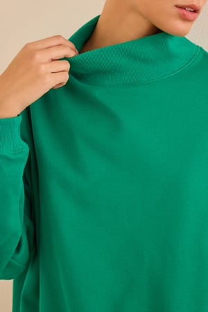 Precision Mock Neck Sweatshirt - Altar'd State - 