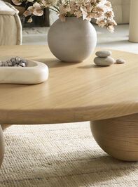 Kylie Wood Coffee Table Detail 2 - TULLABEE