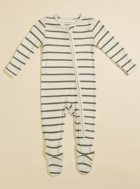 Ryan Striped Footie - TULLABEE