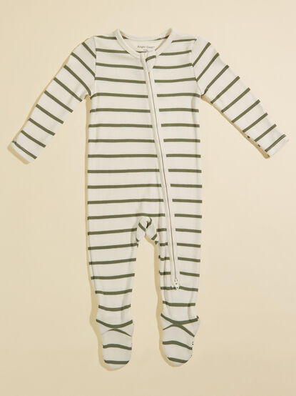 Ryan Striped Footie - TULLABEE