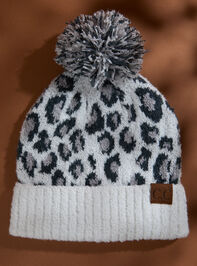Leopard Pom Beanie - TULLABEE