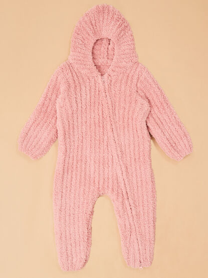Carrie Chenille Hooded Romper - TULLABEE