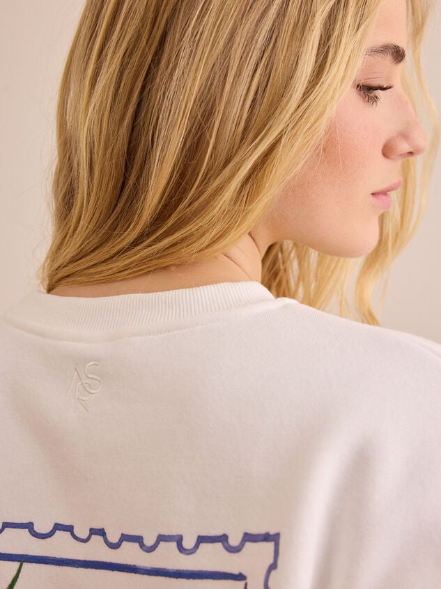 Amalfi Coast Pullover Detail 5 - TULLABEE