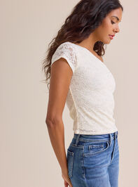 Gardenia Asymmetrical Top Detail 4 - TULLABEE