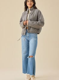 Besty Quilted Jacket Detail 4 - TULLABEE