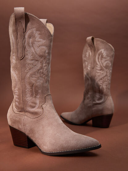 Amaya Western Boots - TULLABEE