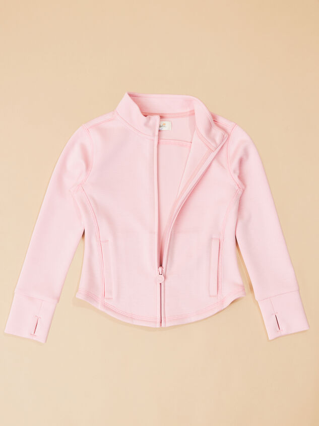 Maggie Athletic Full Zip Jacket Detail 2 - TULLABEE