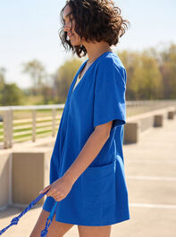 Hang Tough Reversible Tee Romper Detail 4 - TULLABEE