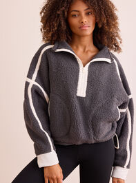 Sprint Sherpa Quarter Zip - TULLABEE