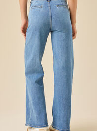 Annabelle Wide Leg Jean Detail 5 - TULLABEE