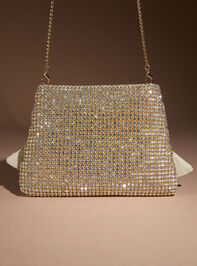 Gretchen Glitz Bow Crossbody Detail 3 - TULLABEE