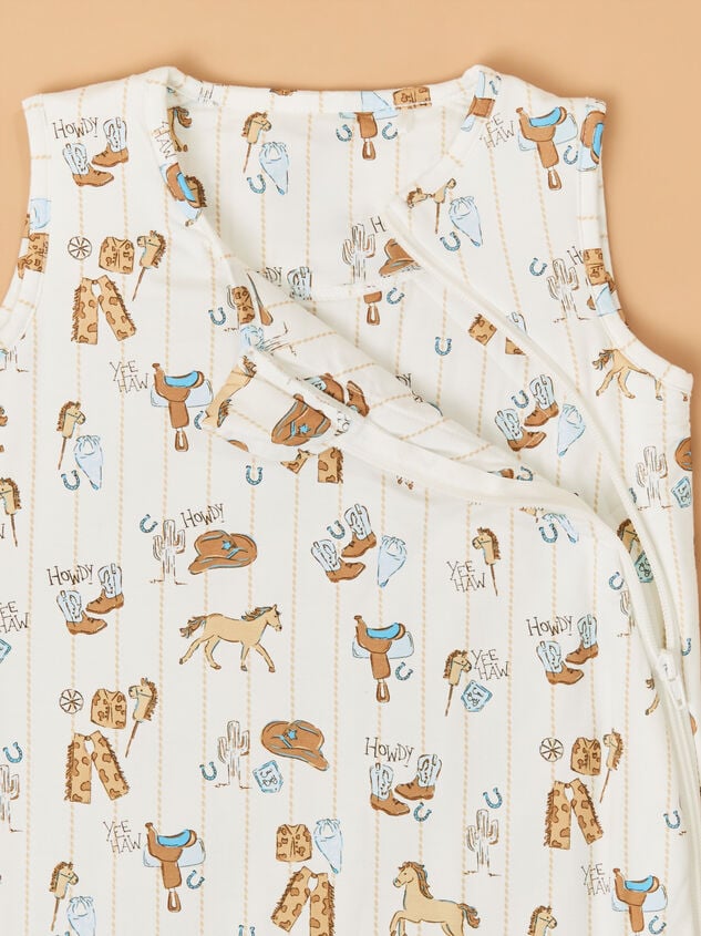 Lone Star Sleep Bag Detail 2 - TULLABEE