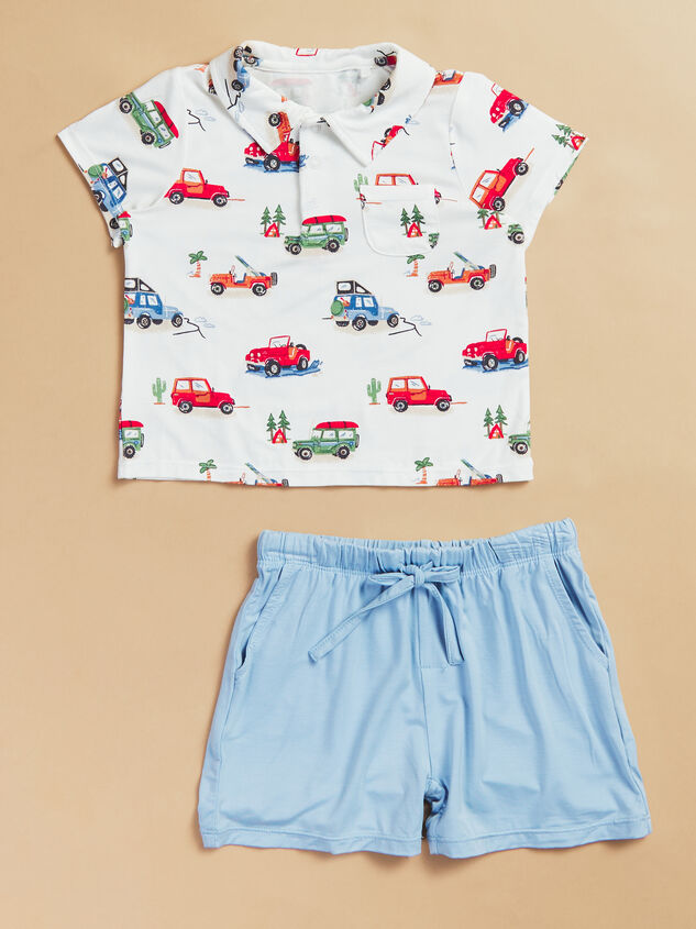 Off-Road Adventures Polo and Short Set - TULLABEE