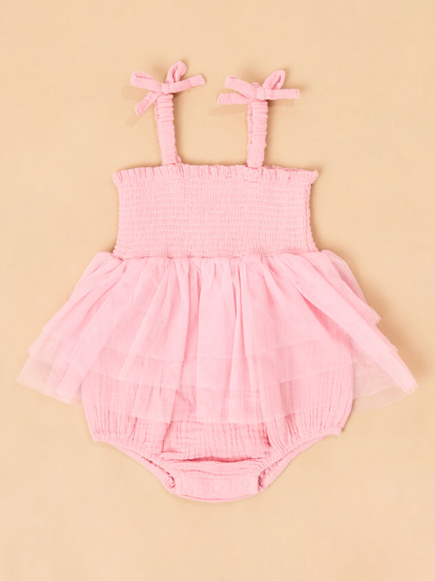 Charlotte Smocked Tutu Bubble - TULLABEE