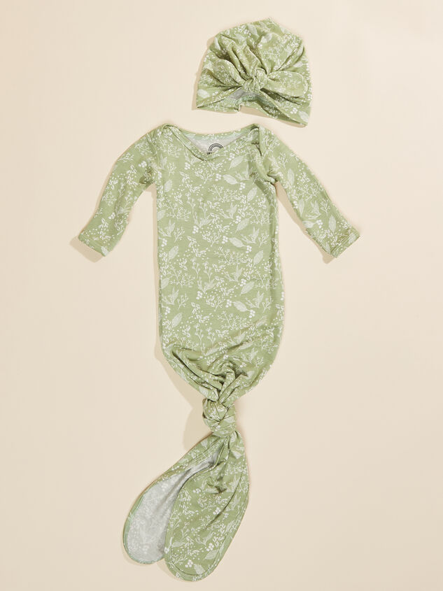 Baby's Breath Gown & Hat Set - TULLABEE