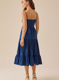 Christen Midi Dress Detail 6 - TULLABEE