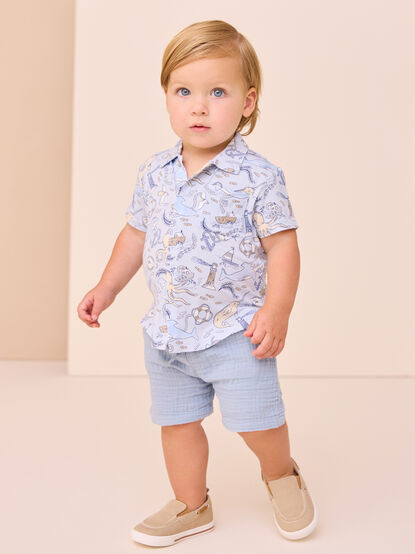 Sullivan Nautical Polo Set - TULLABEE