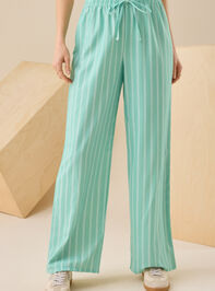 Jaylyn Striped Pants Detail 2 - TULLABEE