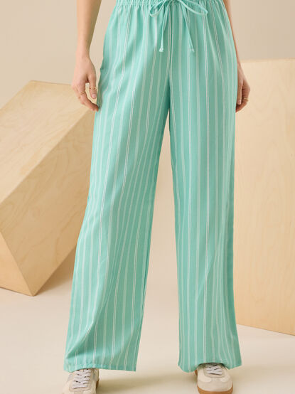 Jaylyn Striped Pants - TULLABEE