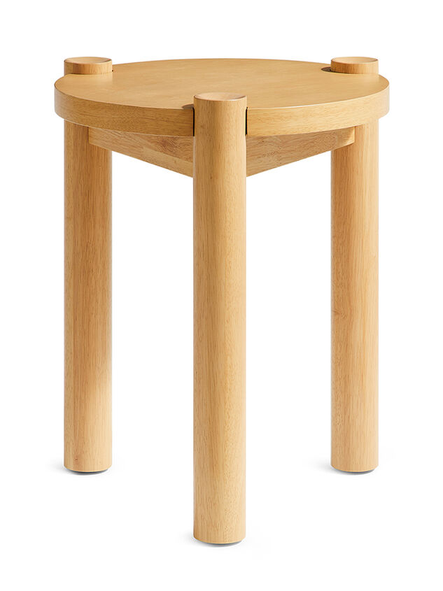 Ruby Wood Side Table - TULLABEE