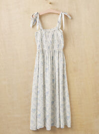 Avani Floral Mama Dress Detail 3 - TULLABEE