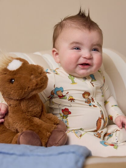 Vintage Cowboy Footie - TULLABEE