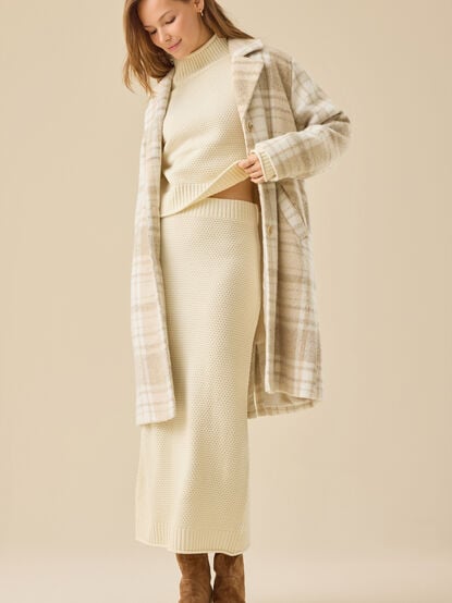 Shay Knit Midi Skirt - TULLABEE