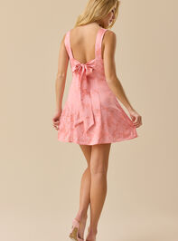 Indie Satin Mini Dress Detail 6 - TULLABEE